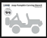 Pumpkin jeep stencil
